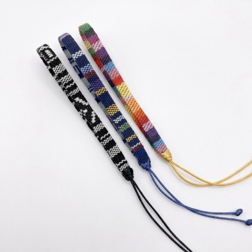 Handwoven Bracelets - Black/White, Rainbow, Blue Multicolor (Unisex)